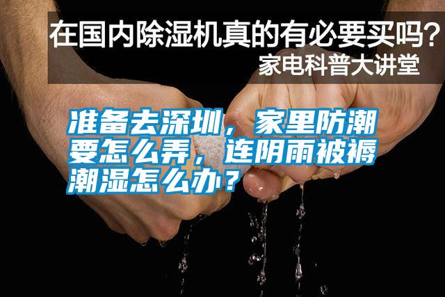 準備去深圳，家里防潮要怎么弄，連陰雨被褥潮濕怎么辦？