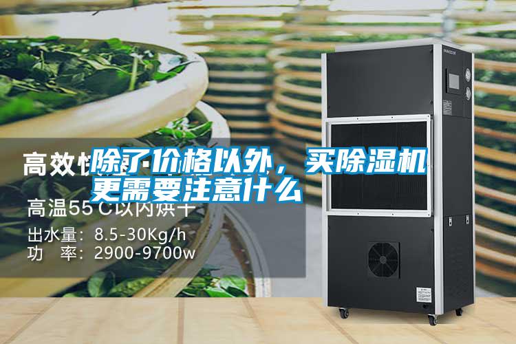 除了價(jià)格以外，買除濕機(jī)更需要注意什么