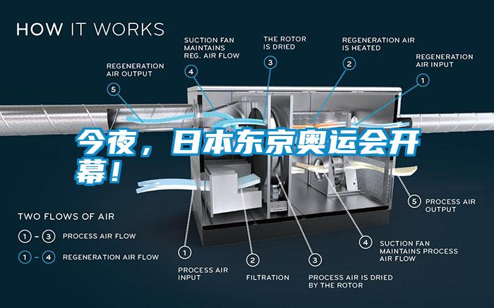 今夜，日本東京奧運會開幕！