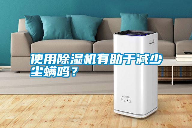 使用除濕機有助于減少塵螨嗎?
