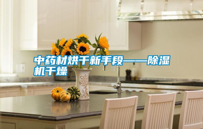 中藥材烘干新手段——除濕機干燥