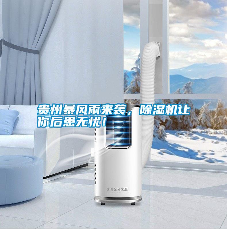 貴州暴風雨來襲，除濕機讓你后患無憂！