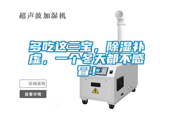 多吃這三寶，除濕補虛，一個冬天都不感冒！
