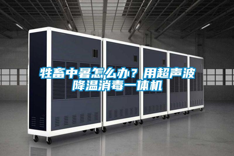 牲畜中暑怎么辦？用超聲波降溫消毒一體機