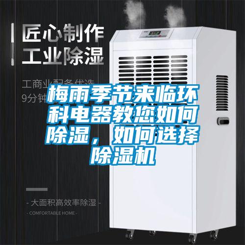 梅雨季節(jié)來臨環(huán)科電器教您如何除濕，如何選擇除濕機