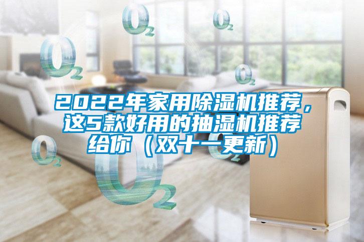 2022年家用除濕機推薦，這5款好用的抽濕機推薦給你（雙十一更新）