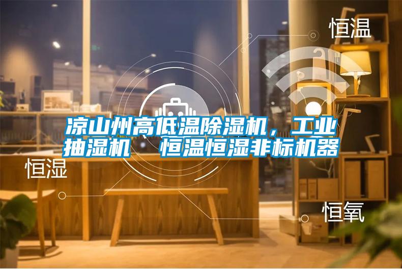 涼山州高低溫除濕機，工業抽濕機  恒溫恒濕非標機器